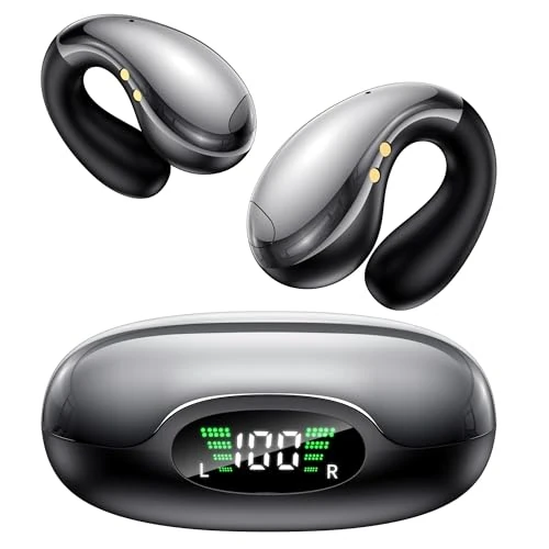 Auriculares Bluetooth Traductor, Traducción Simultánea en 144 Idiomas, Auriculares Inalámbricos con Cancelación de Ruido, 50 Horas de Autonomía, para Viajes Trabajo Conversaciones