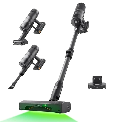 Oferta limitada: roborock H60 Ultra Aspiradora Sin Cable, Succión 210AW, Autonomía 90 min, Tubo Flexible 90°, Cepillo Anti-Enredos para Alfombras, Detección Polvo LED, Suelos y Pelo de Mascotas, Batería Extraíble de 349.99 € a 349.99 € (ahorro 0.00%)