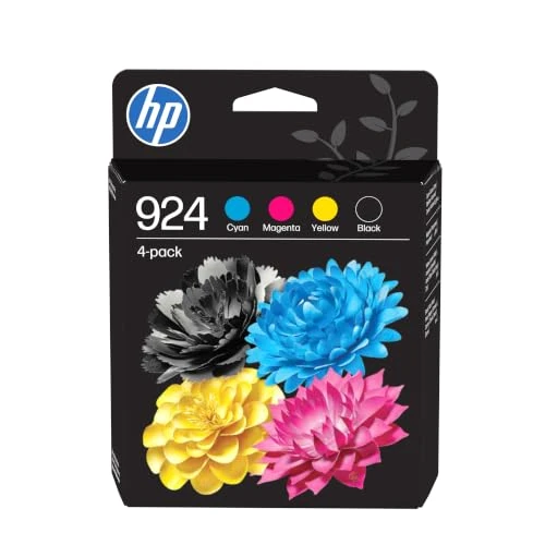 Offre limitée : HP 924 Noir, Cyan, Jaune et Magenta, 4 Cartouches Encre Originales de 59.90 € à 59.90 € (0.00% de remise)