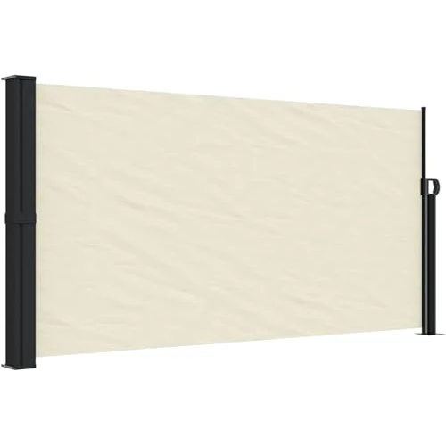 Offerta a tempo: Tenda Laterale Avvolgibile da Terra L300xH180cm in Poliestere 180 g/m² con Struttura in Acciaio Verniciato - 20% da 99.95 € a 79.95 €