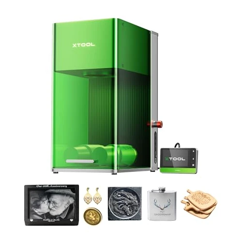 Offerta a tempo: xTool F1 Ultra Incisore Laser Doppio Fibra e Diodo 20W, 10000 mm/s, Macchina Incisione e Taglio per Metallo e Legno, Fotocamera 16MP, Incisione 3D, per uso professionale in ambito commerciale - 0.00% da 3999.00 € a 3999.00 €