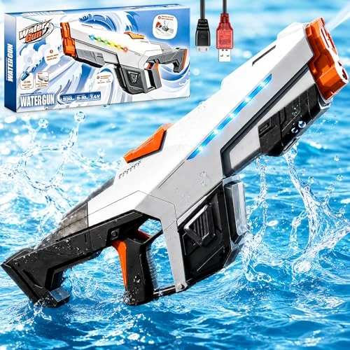 Zeitlich begrenztes Angebot: Elektrisch Wasserpistole Elektrische Kinder Erwachsene Wasserspritzpistole von 34.99 € auf 29.74 € (15% Rabatt)