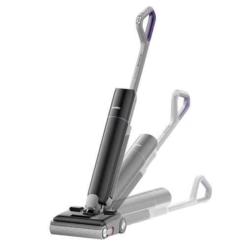 Offre limitée : Eureka Aspirateur Laveur sans Fil, 24000Pa Aspiration, Auto-Nettoyage, séchage air Chaud 70°C, Brosse Anti-emmêlement 3.0, 180° à Plat, sols durs & Poils Animaux,Floorshine 830 de 349.00 € à 319.99 € (8% de remise)