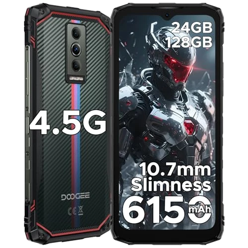 Offre limitée : Luzglo Blade10 Energy 4.5G Telephone Portable Incassable, Android 15 24GO RAM+128GO ROM/2TO, Smartphone Incassable 6.56" HD 90Hz Écran,Batterie 6150mAh,16MP Caméra,NFC/Widevine L1/IP68/IP69K de 159.99 € à 159.99 € (0.00% de remise)