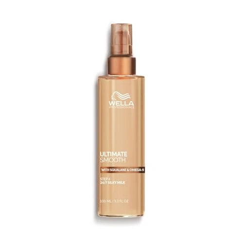 Tijdelijke aanbieding: Wella Ultimate Smooth Silky Milk – Lichte verzorgingsbalsem voor soepel haar en kroesbestrijding (100 ml) van 37.21 € naar 37.21 € (0.00% korting)
