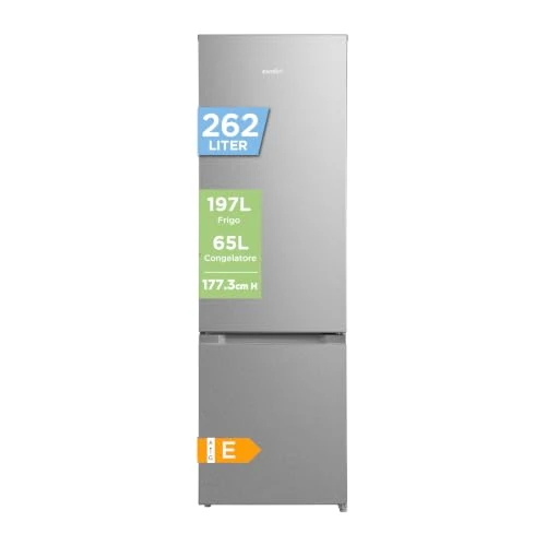Offre limitée : Comfee' 262L (197+65), Frigo Congelateur, Acier Inoxydable de 349.99 € à 299.99 € (14% de remise)