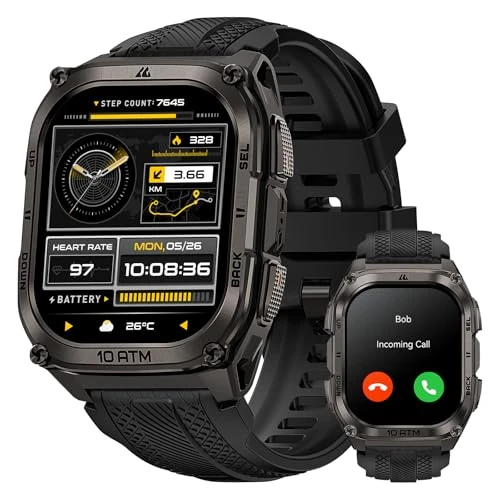 Offerta a tempo: KOSPET Tank M4 Rugged Smartwatch Uomo, Mappa Offline & GPS, 10ATM & IP69K - 0.00% da 209.99 € a 209.99 €