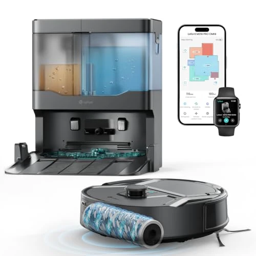 Offerta a tempo: Lefant M210 PRO OMNI Robot Aspirapolvere Lavapavimenti con Mappatura, Rullo Autopulente, 20000Pa, Laser dToF, Ostacoli PSD 2.0, Anti-Groviglio, Lavaggio con Acqua Pulita, WiFi 2.4G/5G, Alexa/App - 68% da 999.99 € a 319.99 €