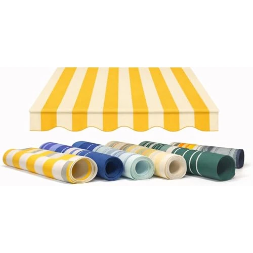 Offerta a tempo: FRAMIG® Telo di Ricambio in Tessuto per Tenda da Sole per Esterni TEMPOTEST Parà su Misura | Cucito o Saldato | Tondino Ø 6,5 mm Con o Senza Mantovana | Prezzo al m quadro | Simmetrico - 0.00% da 14.11 € a 14.11 €