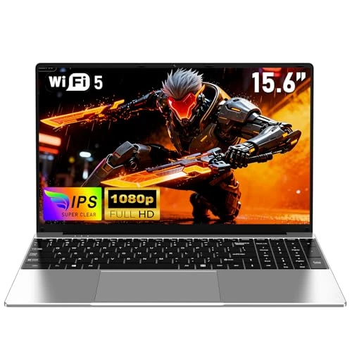 Offerta a tempo: NAIKLULU 15.6 Pollici Computer Portatile 2026, Processore i5 6200U (2,3 a 2,8 GHz), 16GB RAM 512GB SSD Laptop Pc Portatile para Estudiantes/Trabajo, Tastiera Completa Retroilluminata, FHD 1920x1080P - 56% da 1099.99 € a 479.99 €