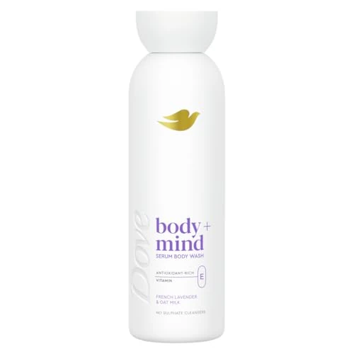 Offerta a tempo: Dove Gel Doccia, Siero con Vitamina E Antiossidante, Note di Lavanda e Latte d’Avena, Formula Delicata idratazione 24h, Senza Solfati SLES, 350ml, 1 pezzo - 30% da 7.99 € a 5.59 €