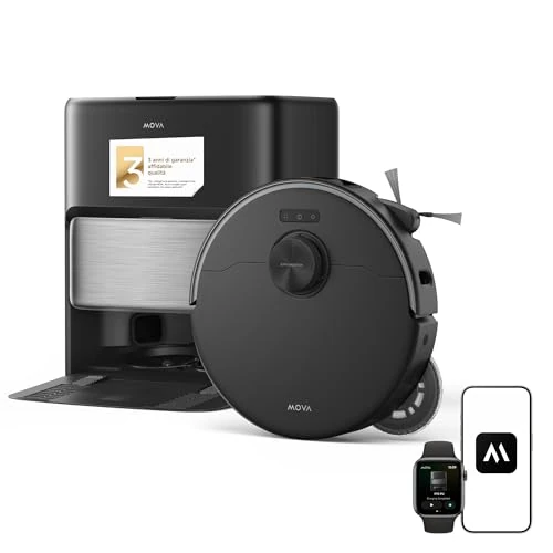 Offre limitée : Mova P70 Pro Ultra Robot Aspirateur Laveur, Aspiration 30 000Pa, Moteur 260RPM avec Pression de 12N, Brosse & serpillière Extensibles, système PTC 100°C JetSpray, séchage Rapide en 1h de 699.00 € à 599.00 € (14% de remise)