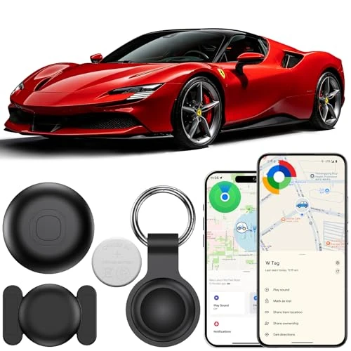Offerta a tempo: CMINGKEJI GPS Tracker per Auto, Localizzatore GPS per Auto, Air Tracker GPS Android e iOS senza Abbonamento, Autonomia Ultra Lunga, IP68 Impermeabile, Super Magnetico Smart Tag per Moto, Bici (Nero) - 0.00% da 22.99 € a 22.99 €