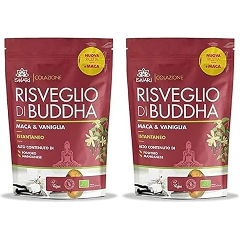 Iswari® Risveglio di Buddha Maca & Vaniglia - 360g (Confezione da 2)