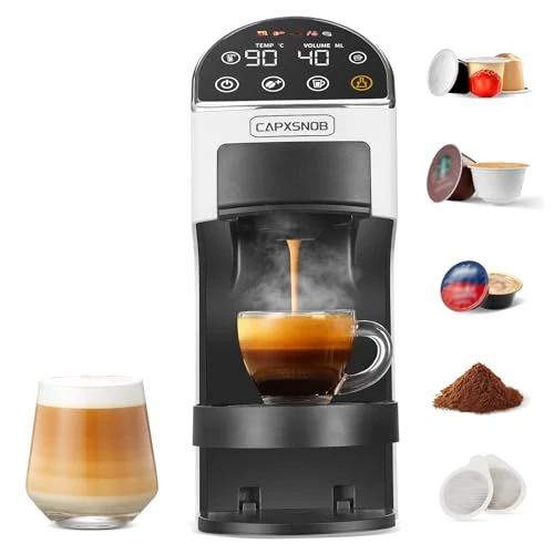 Offerta a tempo: Magician2 Macchina da Caffè a Cialde e Capsule 5 in 1 per Casa e Ufficio - 0.00% da 159.99 € a 159.99 €