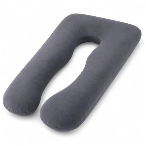 Offerta a tempo: ProjectFont Cuscino Gravidanza per Dormire a Forma di U - Cuscino Allattamento e Premaman - Supporto Ergonomico per Schiena, Pancia e Gambe - Federa in Velluto Sfoderabile e Lavabile - 13% da 39.95 € a 34.95 €