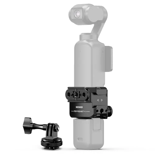 Oferta limitada: NEEWER Gimbal Jaula Cámara Compatible con Xtra Muse y dji Osmo Pocket 4, Vídeo Rig Protector Cámara Acción con Adaptador Montura Zapata Fría Accesorios Fotografía, No Requiere Montaje, AC069 de 55.99 € a 55.99 € (ahorro 0.00%)
