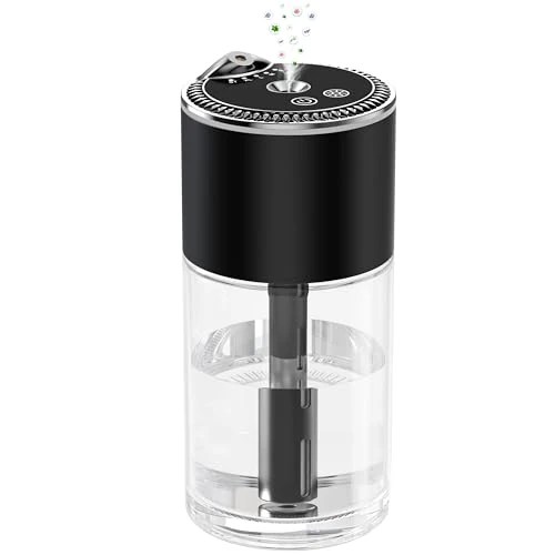 Offerta a tempo: Diffusore di oli essenziali, deodorante per auto, diffusore per aromaterapia per casa, grande stanza, camera da letto, auto, ufficio, scrivania con luce cielo stellato, capacità 250 ml (nero) - 0.00% da 29.90 € a 29.90 €