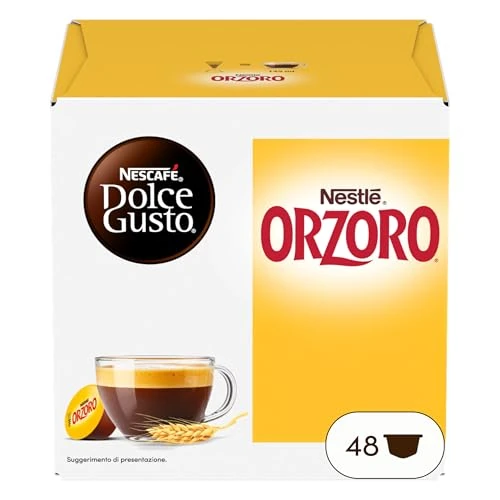 Offerta a tempo: NESCAFÉ DOLCE GUSTO ORZORO Bevanda d'Orzo 48 Capsule - 32% da 17.70 € a 11.99 €