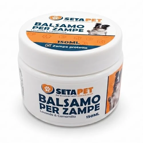 Offerta a tempo: SetaPet Balsamo per Zampe del Cane, Lavanda & Camomilla, Azione Lenitiva e Protettiva, 150ml - 0.00% da 19.99 € a 19.99 €