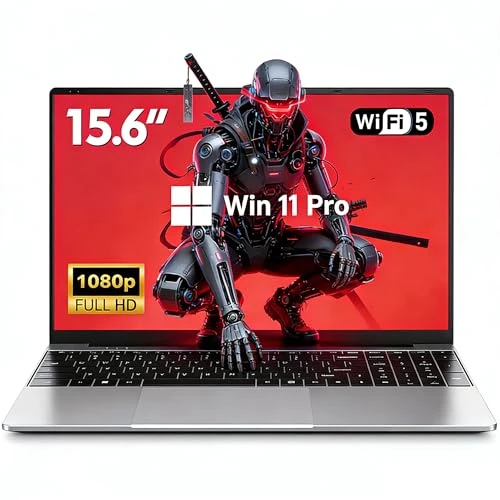FUNYET Laptop 15,6 inch (39,6 cm) i5-7Y54 processor tot 3,2 GHz gaming laptop 16 GB RAM 512 GB SSD Win 11 Pro 1920 x 1080 FHD notebook met WIFI5 BT5.0 USB 3.0 HDMI Type-C toetsenbord met