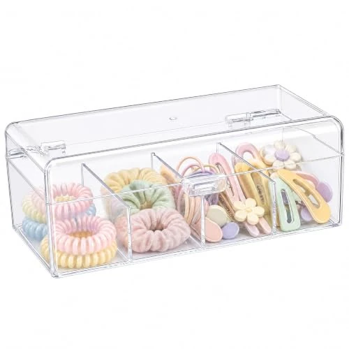 Offerta a tempo: VINATO Organizzatore per Accessori Capelli con 4 Scompartimenti - 0.00% da 12.99 € a 12.99 €