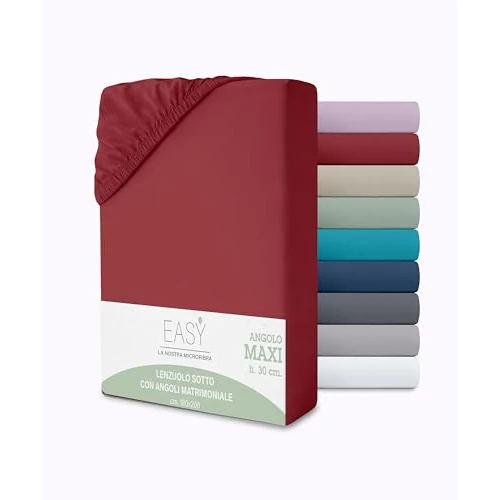 Oferta limitada: Sábana Bajera para Cama de Matrimonio, 180 x 200 + 30 cm, de Microfibra, Altura de 30 cm, Color Liso, no Necesita Planchado, sábana Bajera con Esquinas elásticas de 13.23 € a 13.23 € (ahorro 0.00%)