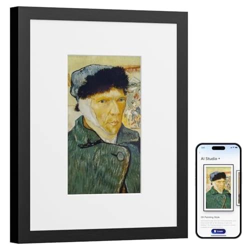 Tijdelijke aanbieding: SwitchBot AI Kunstlijst, 7.3'' Draadloze Digitale Fotolijst, Elektronische Fotolijst, Extreem Lange Batterijduur, Tafel en Wandmontage, Compatibel met Alexa, AI-genereerde Kunst van 149.99 € naar 109.99 € (27% korting)