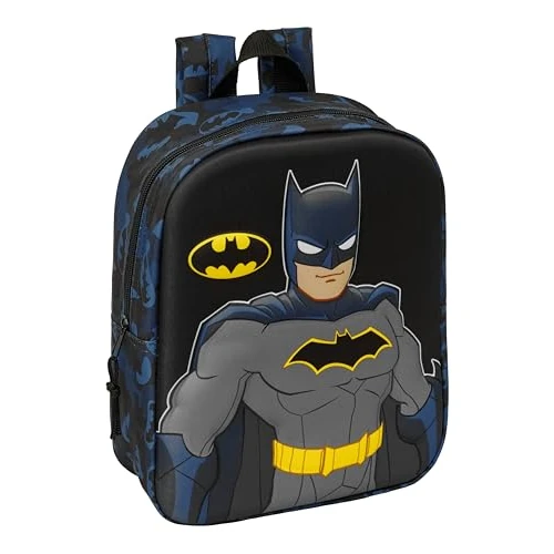 Zeitlich begrenztes Angebot: Batman 3D-Kinderrucksack, leicht zu reinigen, ideal für Kinder verschiedener Altersgruppen, bequem und vielseitig, Qualität und Widerstandsfähigkeit, 22 x 10 x 27 cm von 8.93 € auf 8.93 € (0.00% Rabatt)