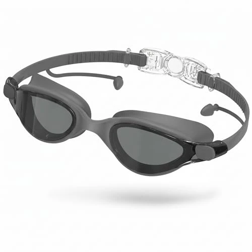 Oferta limitowana: Seaflar Profesjonalne okulary do pływania dla kobiet i mężczyzn, galwaniczna soczewka, ochrona przed promieniowaniem UV, przeciwmgielne, gęste okulary do nurkowania dla dorosłych i młodzieży -PG-Brey z 83.46 zł na 83.46 zł (oszczędź 0.0