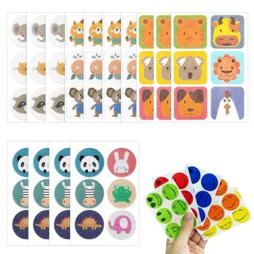 Offerta a tempo: 114 Pezzi Adesivi per Zanzare Repellente,Cerotti Antizanzare Bambini,Cerotto Repellente per Zanzare,Anti Repellente Della Zanzara Patch Cartone Animato,Protezione 8 Ore,Adatto per Campeggio All'aperto - 0.00% da 10.99 € a 10.99 €