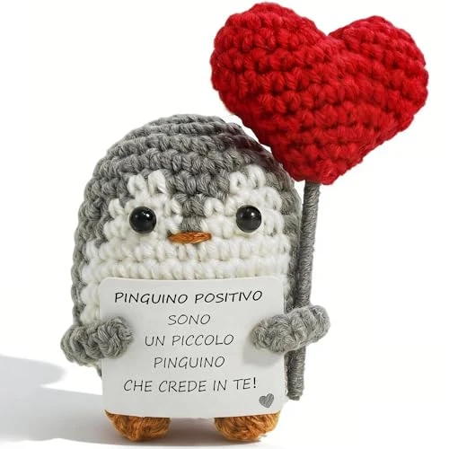 Oferta limitada: qianduoduo Regalo Mujer Fiesta Cumpleaños | Regalo Original y Divertido | Ideas Regalos Hombre | Positivo Pingüino Falso Peluche | Pensamiento Persona Especial | Regalos Amiga Especial Cumpleaños de 10.99 € a 10.99 € (ahorro 0.00%)