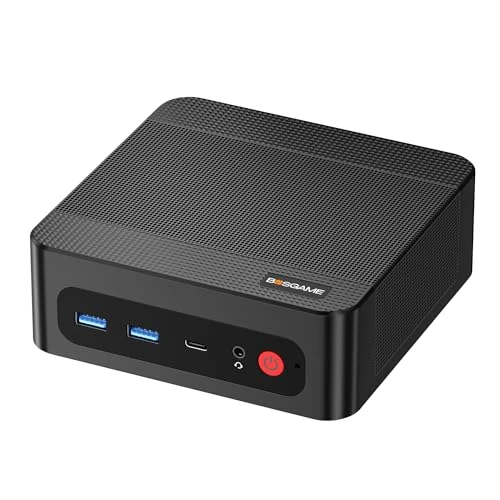 Oferta limitada: BOSGAME P4ultra Mini PC, Ryzen 7 7730U (hasta 4,5 GHz, 8C/16T) Mini Ordenador, DDR4 16 GB RAM, SSD M.2 PCIe NVMe de 1 TB Mini Escritorio, HDMI/DP/USB-C, Salida Triple 4K, LAN RJ45 *2, WiFi 6E, BT 5.2 de 509.00 € a 509.00 € (ahorro 0.00%)