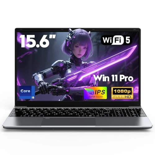 Offerta a tempo: FUNYET Computer Portatile,2026 Laptop PC da 15,6 pollici 2026, 16 GB di RAM, SSD da 1 TB, Core i5 6200U, IPS FHD 1920 * 1080 Notebook Laptop, 5000 mAh, tastiera retroilluminata,supporta scheda TF - 5% da 409.99 € a 389.49 €