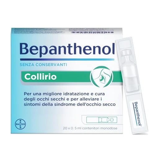 Offerta a tempo: Bepanthenol Collirio Monodose, Occhi Secchi, Acido Ialuronico, 20x0,5ml - 25% da 15.00 € a 11.25 €