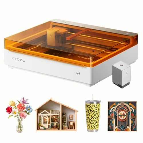 Zeitlich begrenztes Angebot: xTool M2 20W Laser Graviermaschine mit CMYK-Tintenstrahldrucker, geschlossener Klasse 1 Laserschneider mit Doppelkamera-System für dickes Holz, Acryl und Leder, Farbdruckmaschine für Kleinunternehmen von 1599.00 € auf 1489.99 