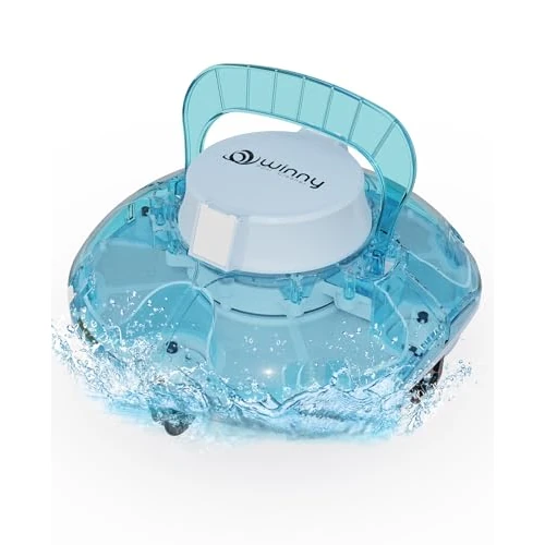 Zeitlich begrenztes Angebot: WINNY POOL CLEANER Winny 200 – Kabelloser Akku Poolsauger, Doppelfiltration, automatisches Parken, 80 Min. Laufzeit, für Aufstellpools bis 60 m², kompakt & leicht(Marine-Weiß) von 199.99 € auf 113.99 € (43% Rabatt)