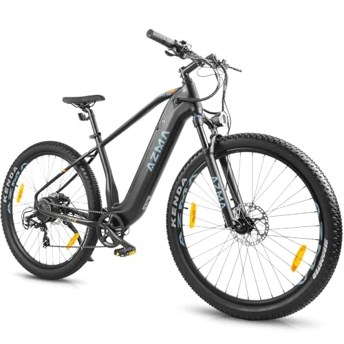 Offerta a tempo: AZMA Bici Elettrica,27,5"/29" Bici Elettrica Uomo Donna da 36V18AH Batteria Rimovibile,Autonomia di 140,Bicicletta Elettrica,8 Velocità Ebike da per MTB, Freno Idraulico (nero-29-U1) - 0.00% da 749.00 € a 749.00 €