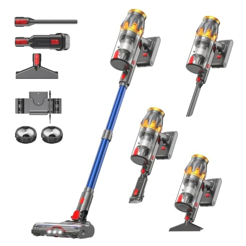 Zeitlich begrenztes Angebot: Kaelor K10 Akku Staubsauger 650W/55KPa/80 Min mit Smart LED-Touchdisplay von 159.99 € auf 135.99 € (15% Rabatt)