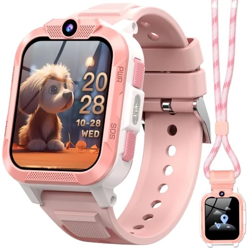 Oferta limitada: IOWODO Reloj Inteligente Niño, 4G Smartwatch Niño con Llamadas, Videollamada, GPS y SOS, Modo Escuela, Batería 850mAh, IP68 Impermeable, Regalo Ideal para Niños de 5 a 14 Años de 99.99 € a 59.99 € (ahorro 40%)