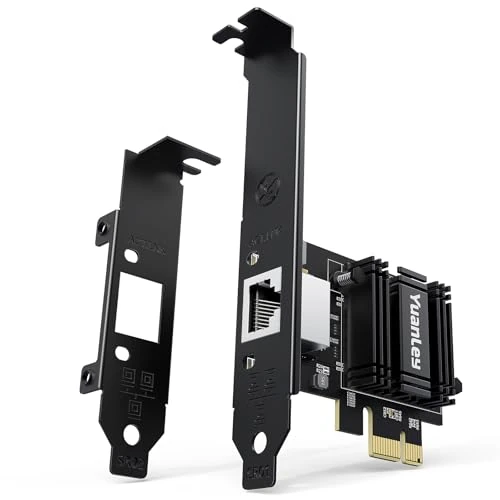 Offerta a tempo: Scheda Di Rete PCIe 10G, Scheda Ethernet YuanLey 10G Base-T Con Controller Realtek RTL8127AT, Adattatore Ethernet PCIe A RJ45 10Gb NIC Compatibile Con PCI Express X1, X4, X8, X16, Supporta WOL - 0.00% da 64.98 € a 64.98 €