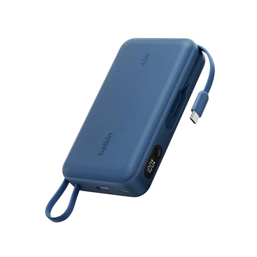 Limited-time offer: Belkin UltraCharge 20000mAh 45W Power Bank with Integrated USB-C Cable from 39.99 £ to 39.99 £ (save 0.00%)