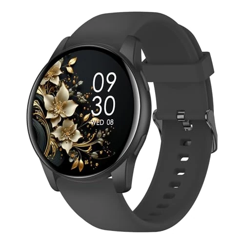 Offre limitée : AcclaFit Montre Connectée Femme Homme avec Appel Bluetooth, Smartwatch Ronde 1,38" avec 147+ Modes Sportifs, Cardiofréquencemètre, Sommeil, IP68 Étanchéite, Compatible avec Android iOS de 149.99 € à 39.98 € (73% de remise)