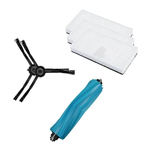 Offerta a tempo: Cecotec Kit Accessori Robot Aspirapolvere Conga Z50. Ricambi Originali, Include Spazzole Filtri e Moppe, Installazione Facile per prestazioni ottimali e pulizia completa della casa - 72% da 17.49 € a 4.90 €