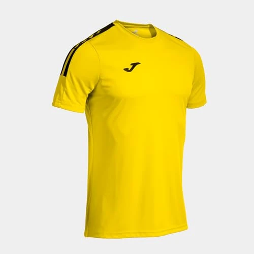Offerta a tempo: Joma T-Shirt Sportiva a Maniche Corte da Uomo, XS alla 4XL, Elastica e Traspirante, Ideale per Corsa, Fitness e Allenamento, Olimpiada - 12% da 16.99 € a 14.96 €