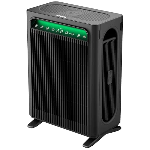 Zeitlich begrenztes Angebot: KNKA Luftreiniger Air Purifier APH4000, Doppelfilter-System, CADR 400m³/h, bis 120m², HEPA-Leistung (Schlafmodus) entfernt 99,97% Pollen/Haare/Gerüche, Ideal für Raucher & Haustiere, Schwarz von 199.99 € auf 179.99 € (10% Raba