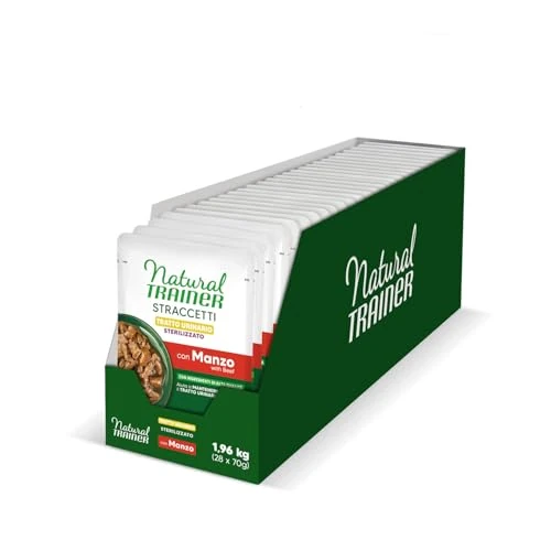 Tijdelijke aanbieding: Natural Trainer Urinary Natvoer voor katten met rundvlees, 70 g x 28 van 28.36 € naar 28.36 € (0.00% korting)