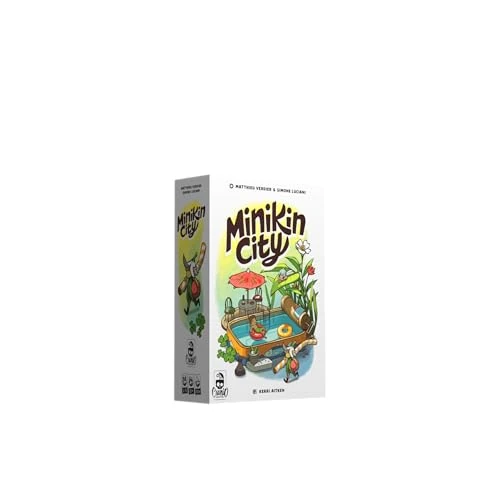 Oferta limitowana: Cranio Creations Minikin City - ukryte przed zwykłym światem Minikinowie tworzą niezwykłe miejsce! - 2-5 graczy, 30 min - gra rodzinna, wiek od 10 lat, wydanie włoskie z 77.39 zł na 77.39 zł (oszczędź 0.00%)
