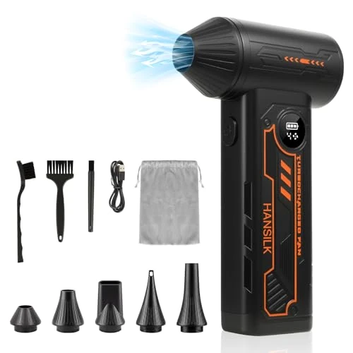 Oferta limitada: HANSILK Soplador de Aire Comprimido Eléctrico 150000 RPM 4 Velocidades de 39.99 € a 39.99 € (ahorro 0.00%)