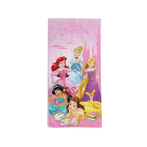 Offerta a tempo: hermet Telo Mare Princess, 70x140 cm, Asciugamano da Spiaggia o Piscina, 100% Morbido Cotone, Pratico e Leggero - 39% da 12.90 € a 7.89 €